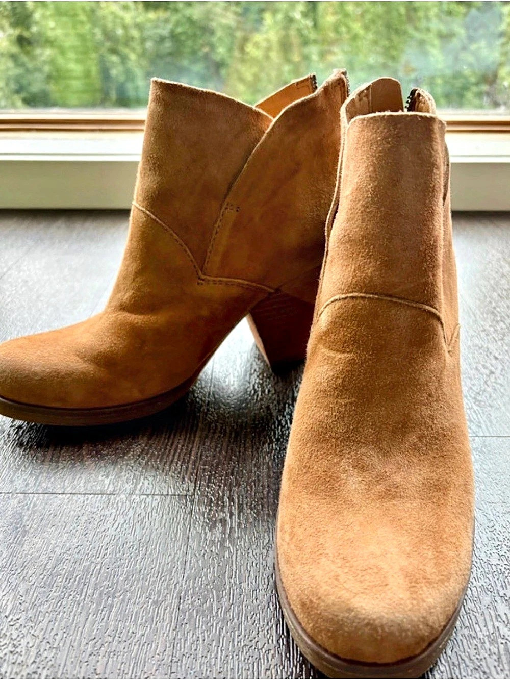 Kork-Ease Castaneda Suede Heeled Ankle Boots